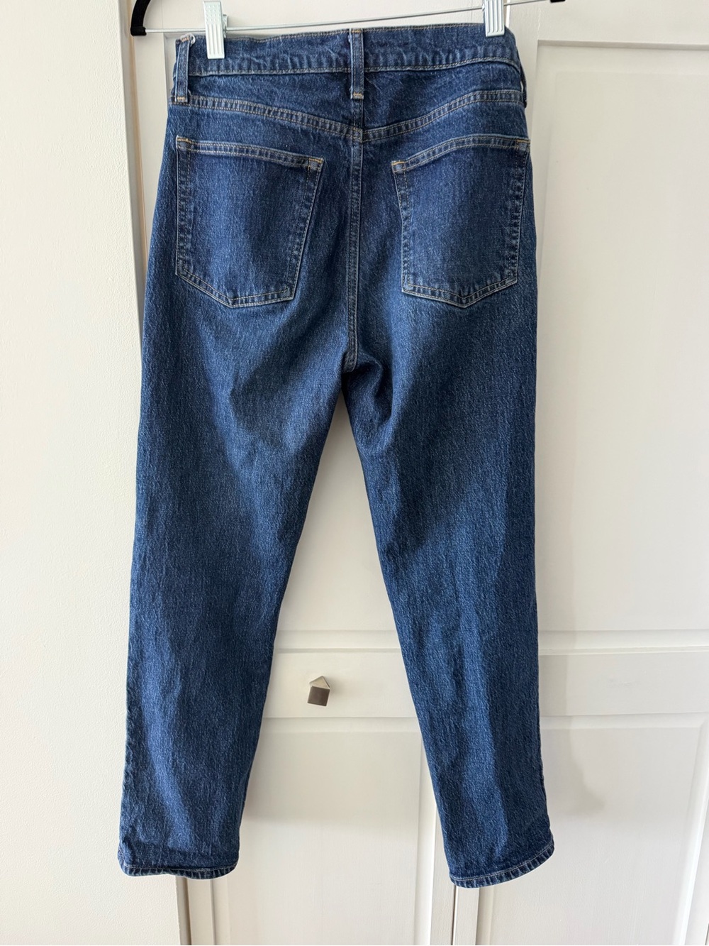 Gap Cheeky Straight High Rise Jeans Medium Wash Blue Denim 27 / 4 RS - Picture 7 of 7
